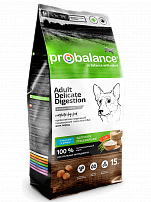 ProBalance Delicate Digestion сухой корм для собак с Лососем и рисом 15 кг