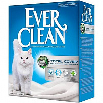 Ever Clean Total Cover комкующийся наполнитель с микрогранулами двойного действия для кошек (10л) 9,4кг
