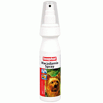 BEAPHAR Macadamia Spray 150 мл спрей для кошек и собак для ухода за шерстью с маслом австралийского ореха