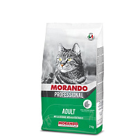 9986/286 Morando Professional Gatto Сухой корм для взрослых кошек Микс с овощами, 2 кг *6
