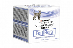 Purina Pro Plan Пробиотическая добавка FortiFlora для улучшения кишечного баланса, иммунитета у кошек 30 шт х 1 гр