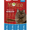 Molina (Молина) лакомство для кошек жевательные колбаски лосось и форель 20 г