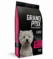 GRAND PRIX Small Adult 2,5 кг сухой корм для взрослых собак мелких и миниатюрных пород с ягненком