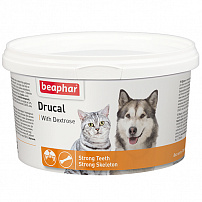BEAPHAR DruCal 250 г минеральная смесь для укрепления скелета и мышц для кошек и собак