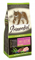 PRIMORDIAL 2кг корм сухой для котят беззерновой утка индейка
