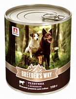 ЗООГУРМАН Breeder’s way Телятина с ягненком для собак 750гр*9шт ЗООГУРМАН Breeder’s way Телятина с ягненком для собак 750гр*9шт