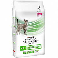 Pro Plan Veterinary Diets HA Hypoallergenic корм для кошек при пищевой аллергии, 1,3 кг