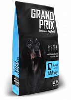 GRAND PRIX Medium Adult 12 кг сухой корм для взрослых собак средних пород с курицей