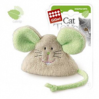 GiGwi (Гигви) игрушка для кошек мышка с кошачьей мятой