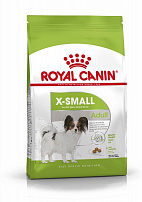 ROYAL CANIN X-SMALL ADULT 1,5 кг корм для собак миниатюрных размеров от 10 месяцев до 8 лет