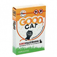 GOOD Cat БИОошейник Антипаразитарный д/кошек от блох и клещей, оранжевый 35см*6шт