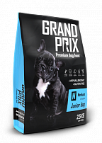 GRAND PRIX Medium Junior 2,5 кг сухой корм для щенков собак средних пород с курицей