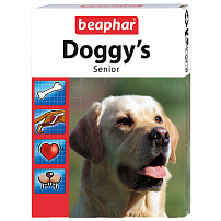 BEAPHAR Senior Doggy`s 75 таблеток минеральное лакомство для собак старше 7 лет с L-карнитином