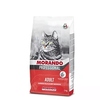 9987/288 Morando Professional Gatto Сухой корм для взрослых кошек с говядиной и курицей, 2 кг *6