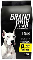 GRAND PRIX Large Adult 2,5 кг сухой корм для взрослых собак крупных пород с ягненком