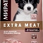 МИРАТОРГ EXTRA MEAT 10 кг сухой корм для щенков средних пород в возрасте от 3 до 12 месяцев c нежной телятиной