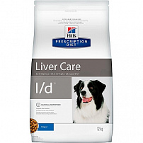 Hill`s Prescription Diet l/d Liver Care 12 кг сухой корм для собак с заболеваниями печени Hill`s Prescription Diet l/d Liver Care 12 кг сухой корм для собак с заболеваниями печени