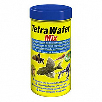 Tetra wafer mix для травоядных, хищных и донных рыб 100 мл