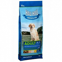 Hau-Hau Regular Adult dog 12 кг корм для собак всех пород 12кг 1/30 Hau-Hau Regular Adult dog 12 кг корм для собак всех пород 12кг 1/30