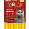 Molina (Молина) лакомство для кошек жевательные колбаски курица и печень 20 г