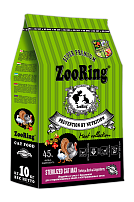Zooring Sterilized CAT Max TURKEY&Duck&Lingonberry (Индейка&Утка с брусникой) 10 кг