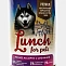 Lunch for pets консервы  для собак  Мясное ассорти с олениной  кусочки в желе 400 гр (9 шт)