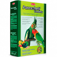 Падован (padovan) 185 grandmix parrocchetti основной корм для средних попугаев 850 гр