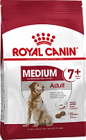 ROYAL CANIN MEDIUM ADULT 7+ 15 кг корм для собак от 7 до 10 лет