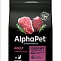 ALPHAPET SUPERPREMIUM 1,5 кг сухой корм для взрослых домашних кошек и котов с говядиной и печенью 