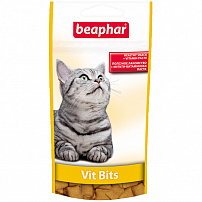 BEAPHAR Vit- Bits 35 г 75 шт подушечки с витаминной пастой для кошек