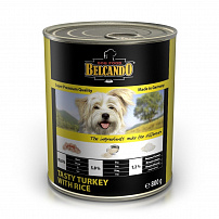 BELCANDO 800 г консервы для собак индейка с рисом 1х6