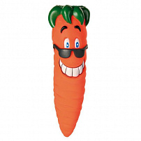 Trixie (Трикси) игрушка для собак "Морковь", винил 20 см