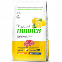 Тренер (Trainer) Natural Small & Toy корм для собак мелких и миниатюрных пород с говядиной и рисом 2 кг Тренер (Trainer) Natural Small & Toy корм для собак мелких и миниатюрных пород с говядиной и рисом 2 кг