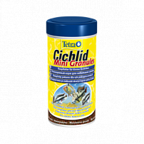 Tetra cichlid mini granules смесь для маленьких и карликовых цихлид 250 мл