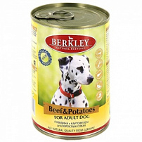 Беркли (Berkley) консервы для собак говядина с картофелем 400 г Беркли (Berkley) консервы для собак говядина с картофелем 400 г