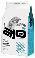 AJO Cat Аctive breeder pack 10 кг сухой полнорационный корм для взрослых кошек с индейкой